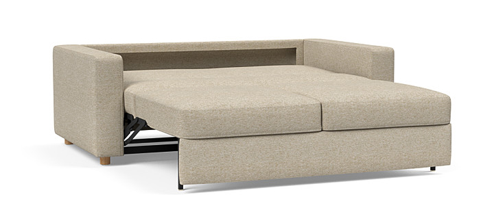 Neah Polyester Queen Sofa Bed w/Standard Arm Rests