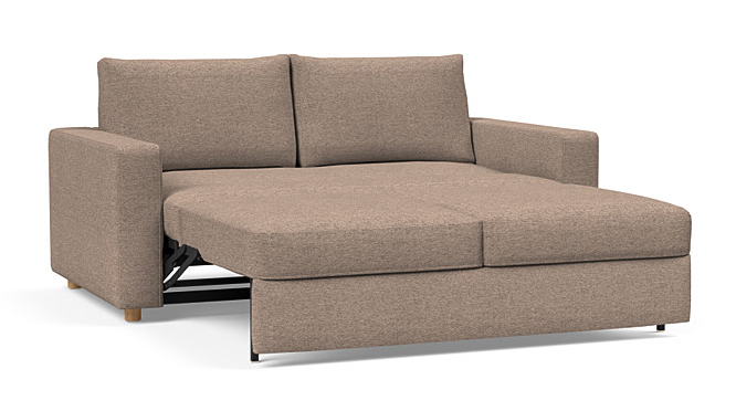 Neah Polyester Queen Sofa Bed w/Standard Arm Rests