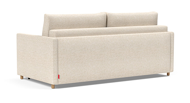 Neah Polyester King Sofa Bed w/Slim Arm Rests