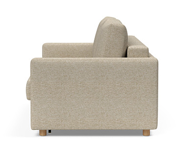 Neah Polyester King Sofa Bed w/Standard Arm Rests