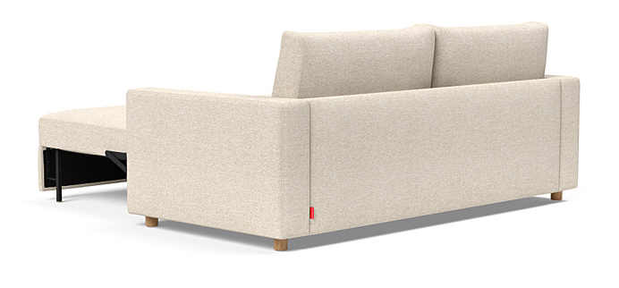 Neah Polyester King Sofa Bed w/Standard Arm Rests