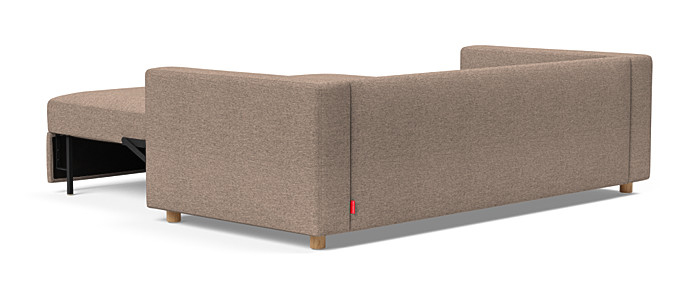 Neah Polyester King Sofa Bed w/Standard Arm Rests