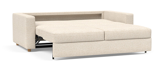 Neah Polyester King Sofa Bed w/Standard Arm Rests