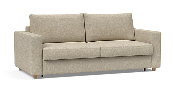 Neah Polyester King Sofa Bed w/Standard Arm Rests
