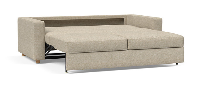 Neah Polyester King Sofa Bed w/Standard Arm Rests