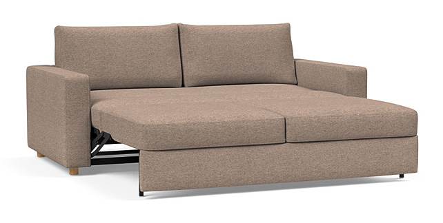Neah Polyester King Sofa Bed w/Standard Arm Rests