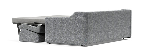 Carnell Polyester Queen Sofa Bed w/Slope Arms