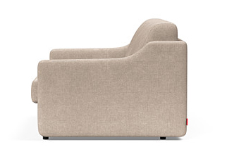 Carnell Polyester Queen Sofa Bed w/Slope Arms
