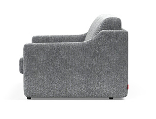 Carnell Polyester Queen Sofa Bed w/Slope Arms