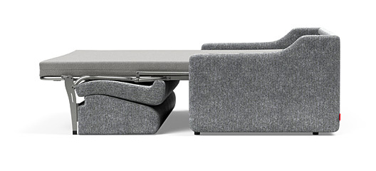 Carnell Polyester Queen Sofa Bed w/Slope Arms