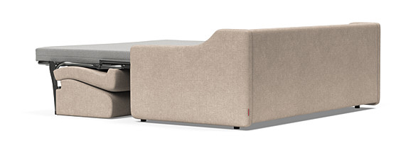 Carnell Polyester Queen Sofa Bed w/Slope Arms