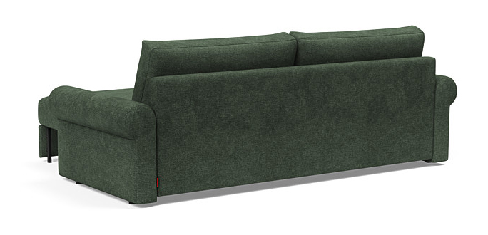 Vilander Polyester Full Sofa Bed w/Roll Arms