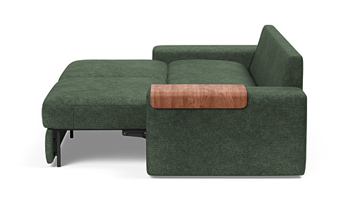 Sofá cama convertible tapizada de