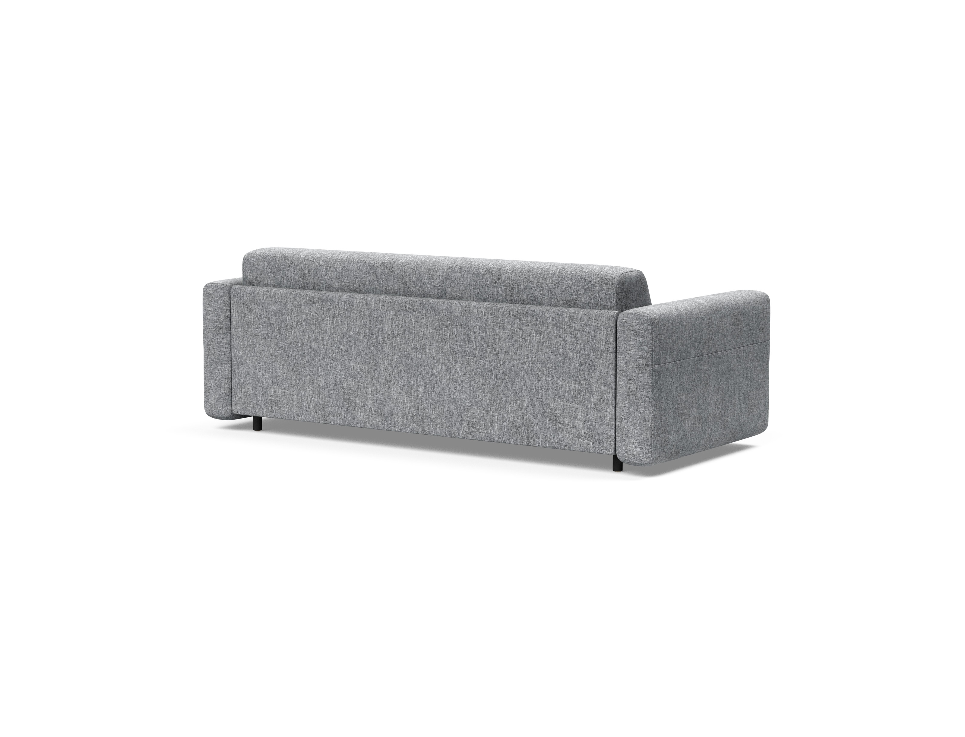 Zera sofa bed, woven/bouclé fabric, synthetic fiber