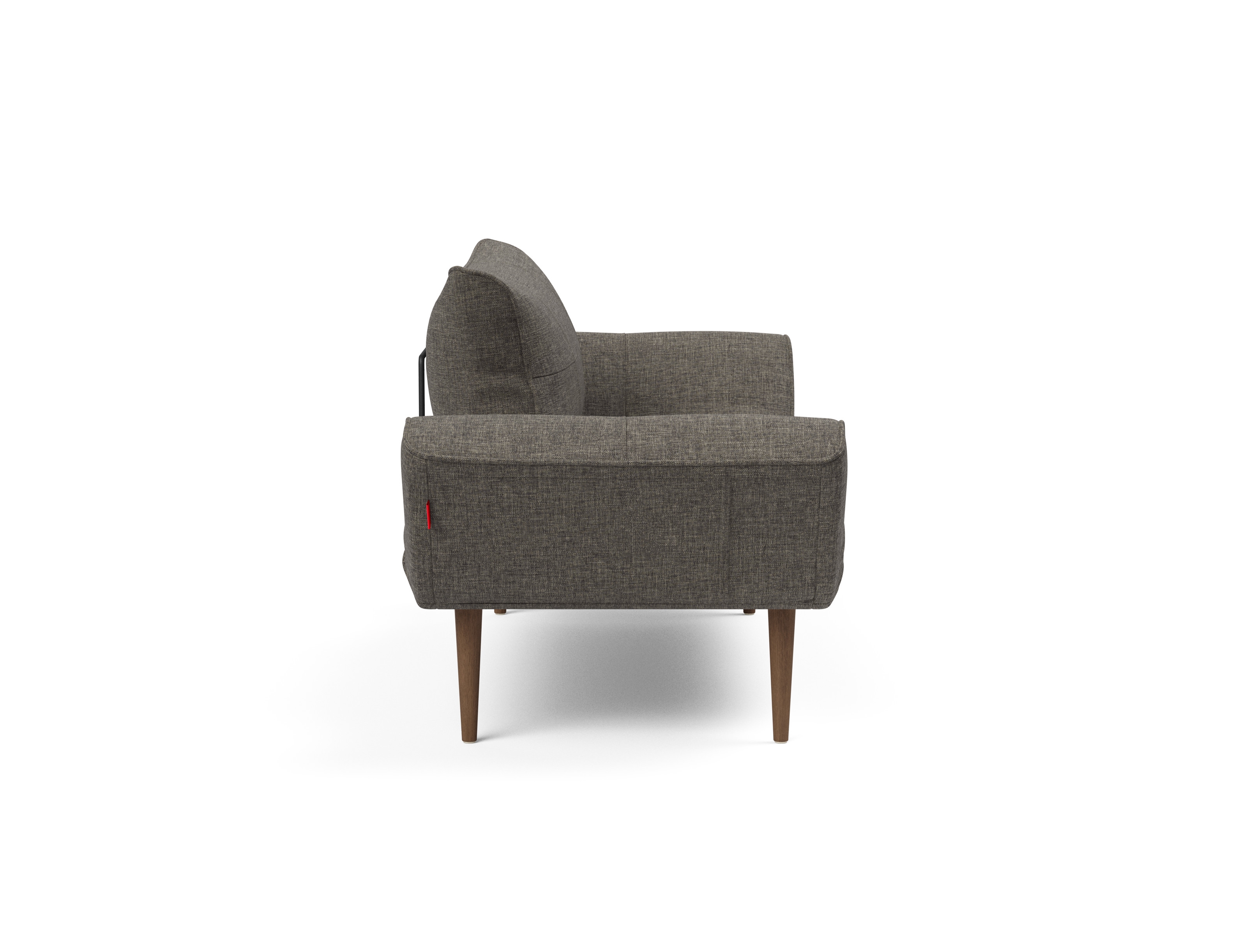Zeal Deluxe Fabric Daybed w/Dark Wood Styletto Legs