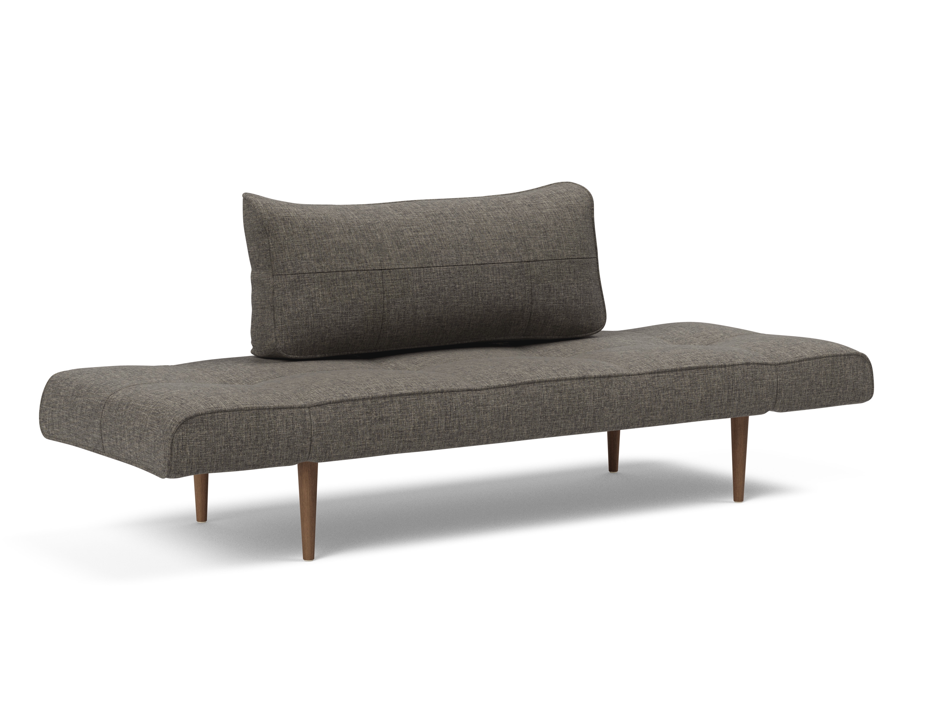 Zeal Deluxe Fabric Daybed w/Dark Wood Styletto Legs