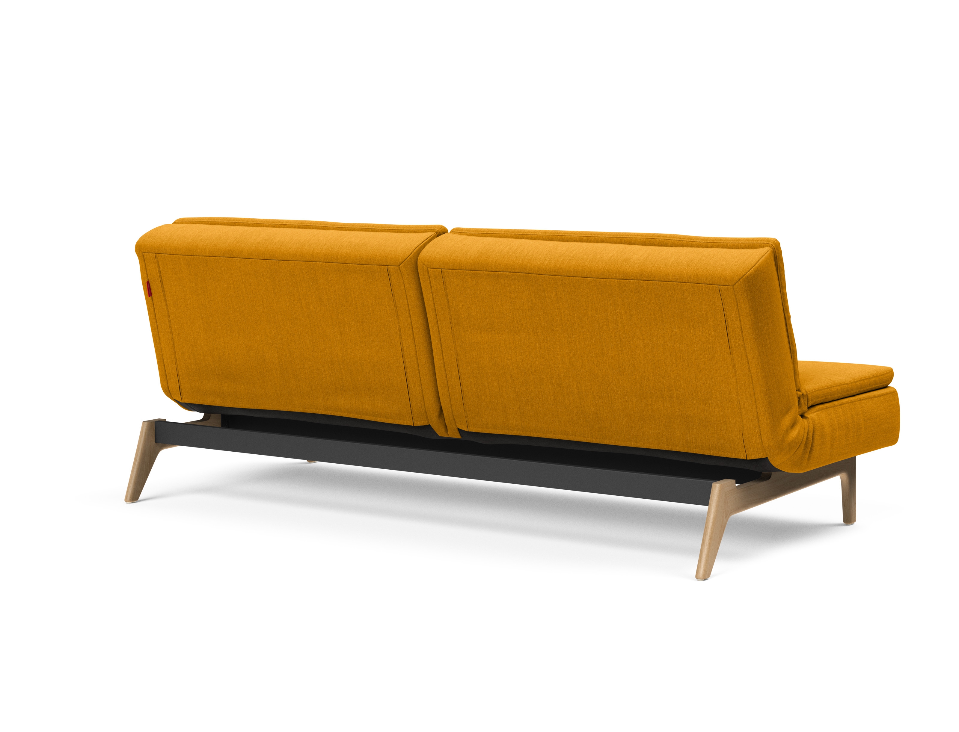 Dublexo Eik Fabric Sofa Bed w/Oak Legs