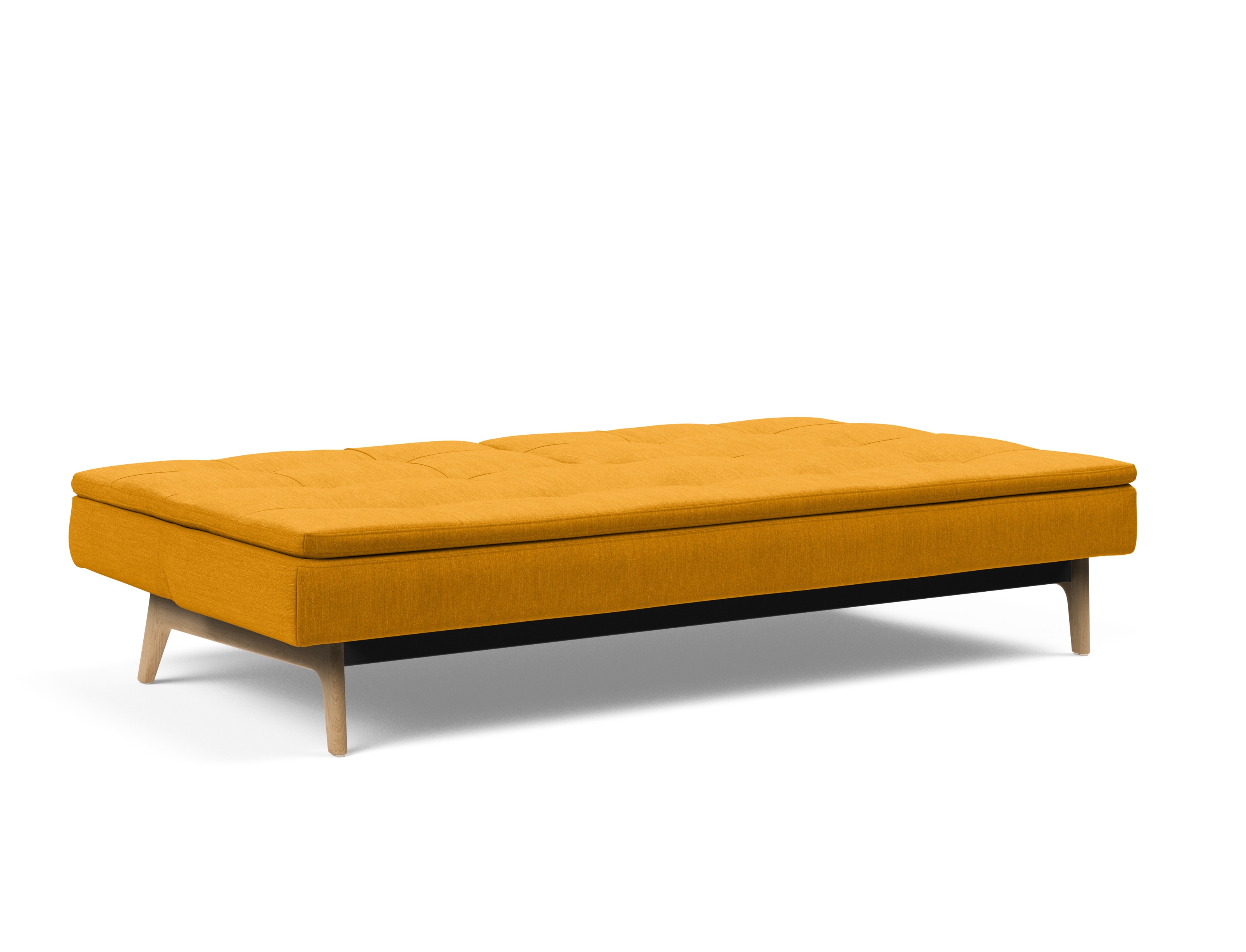 Dublexo Eik Fabric Sofa Bed w/Oak Legs