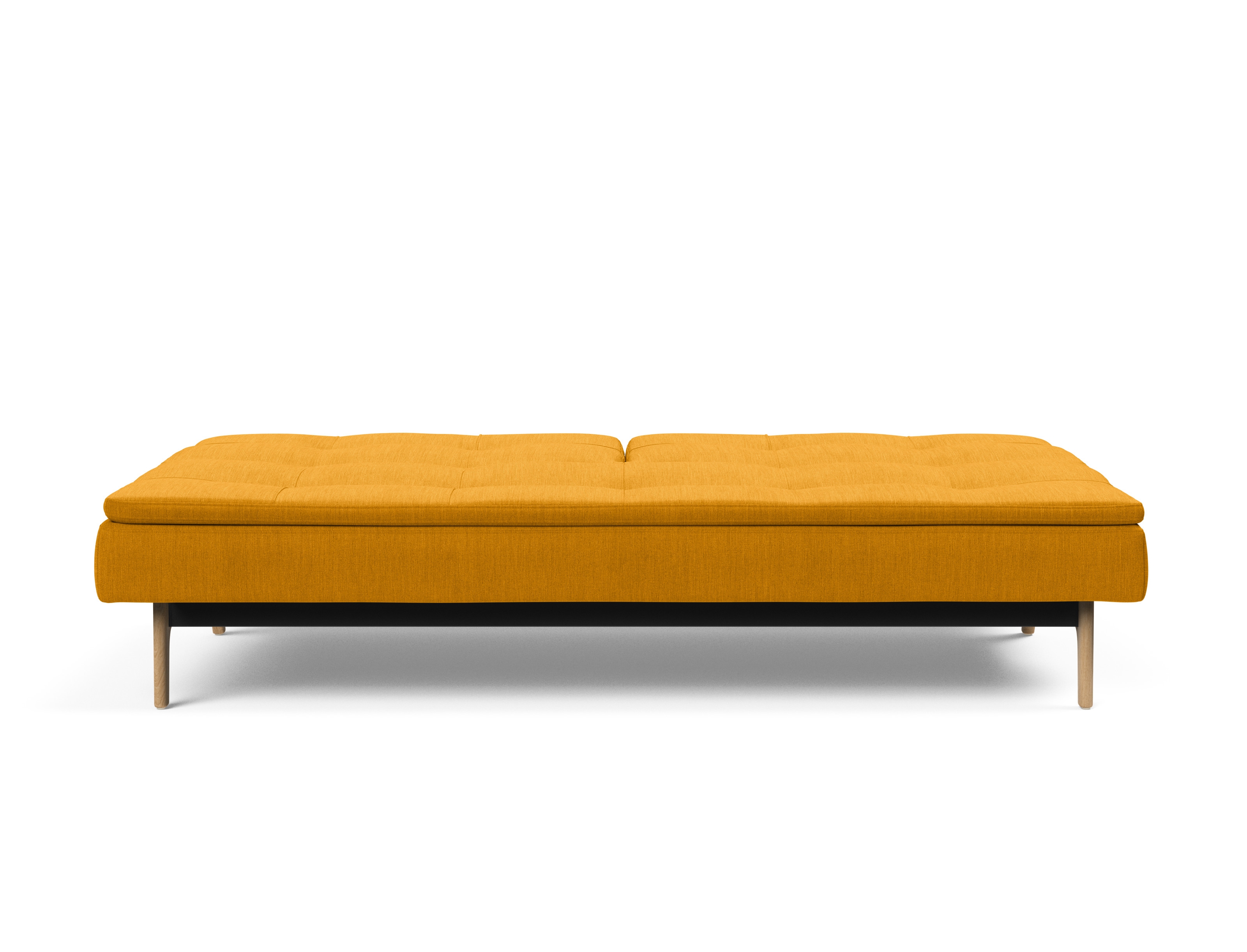Dublexo Eik Fabric Sofa Bed w/Oak Legs