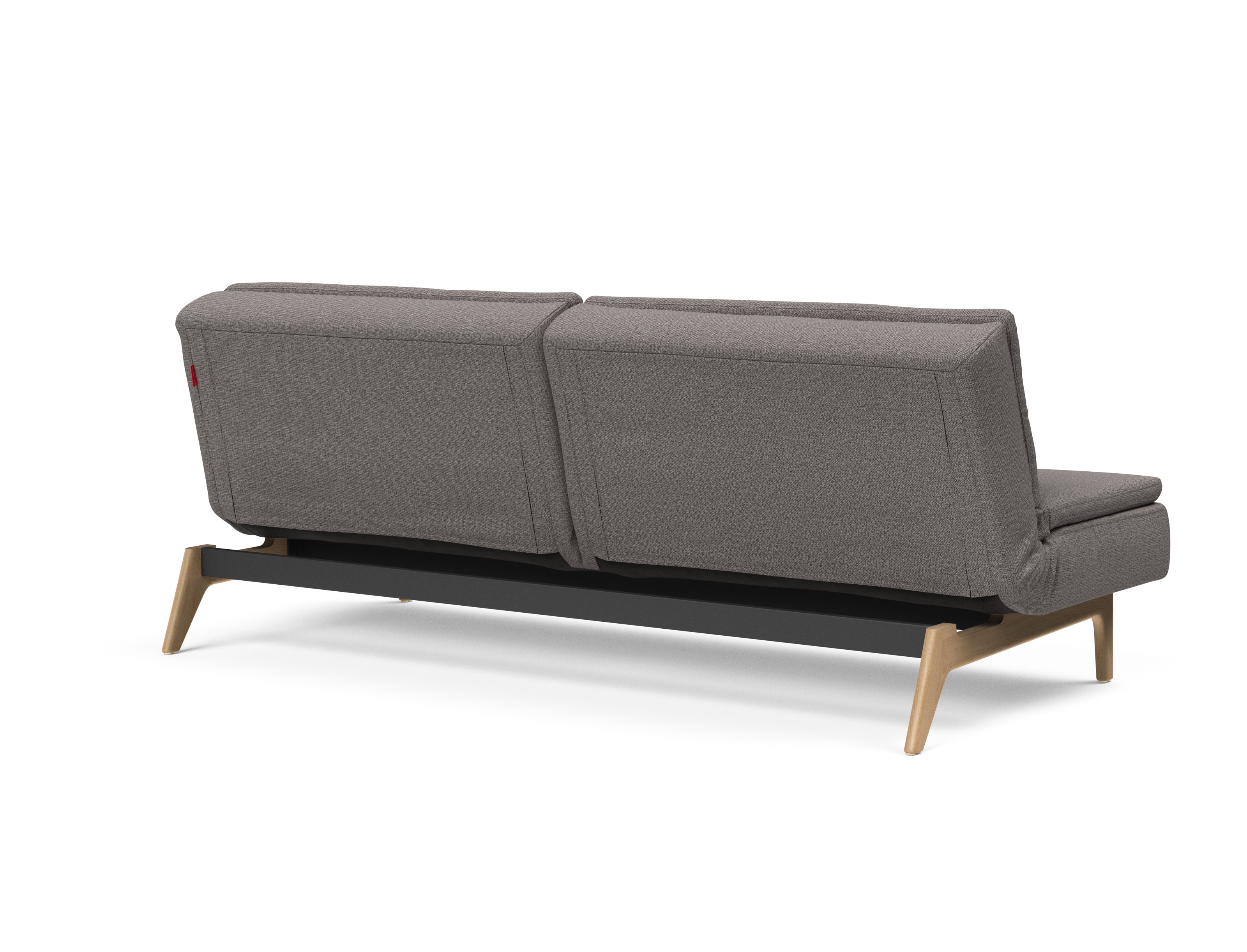 Dublexo Eik Fabric Sofa Bed w/Oak Legs
