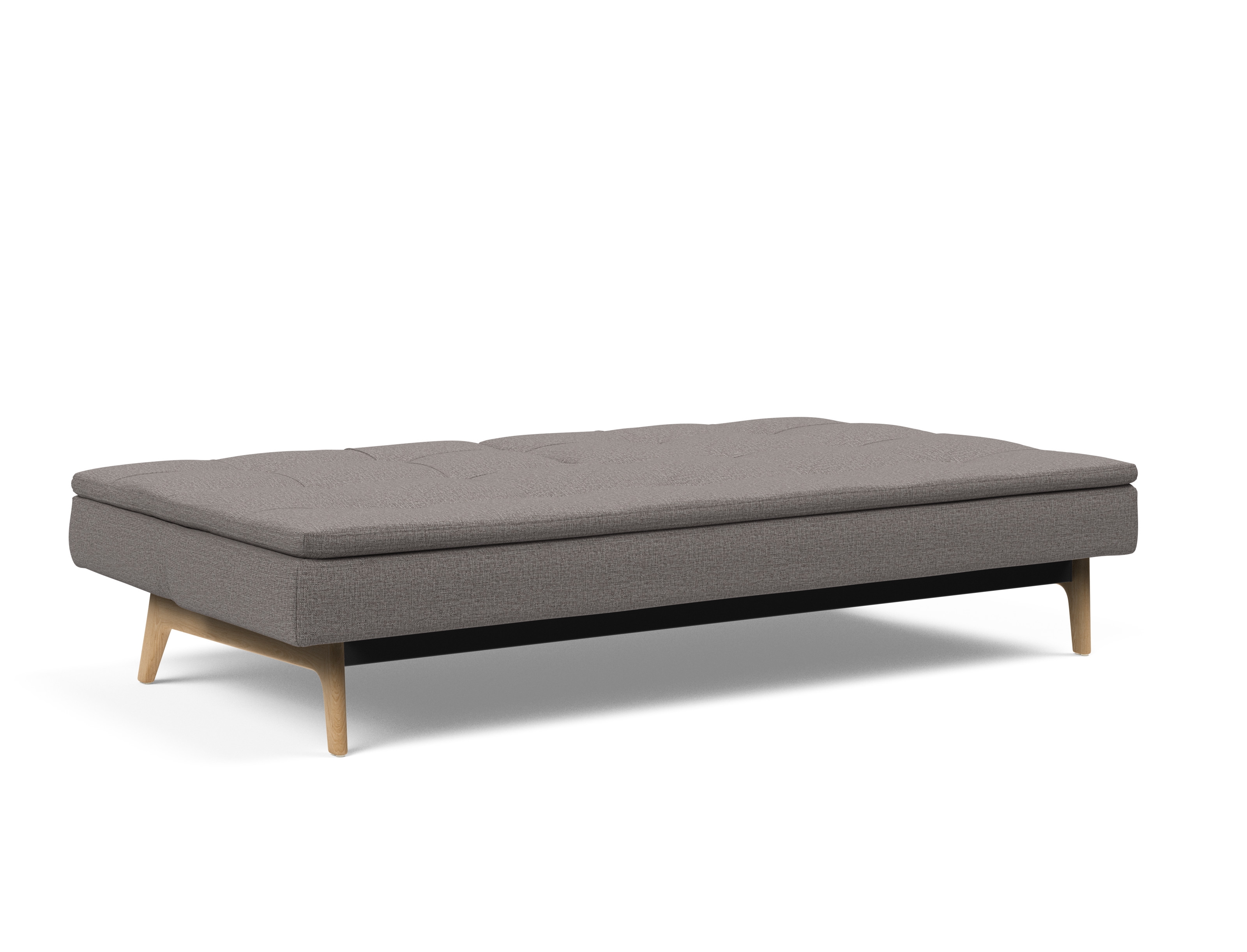 Dublexo Eik Fabric Sofa Bed w/Oak Legs