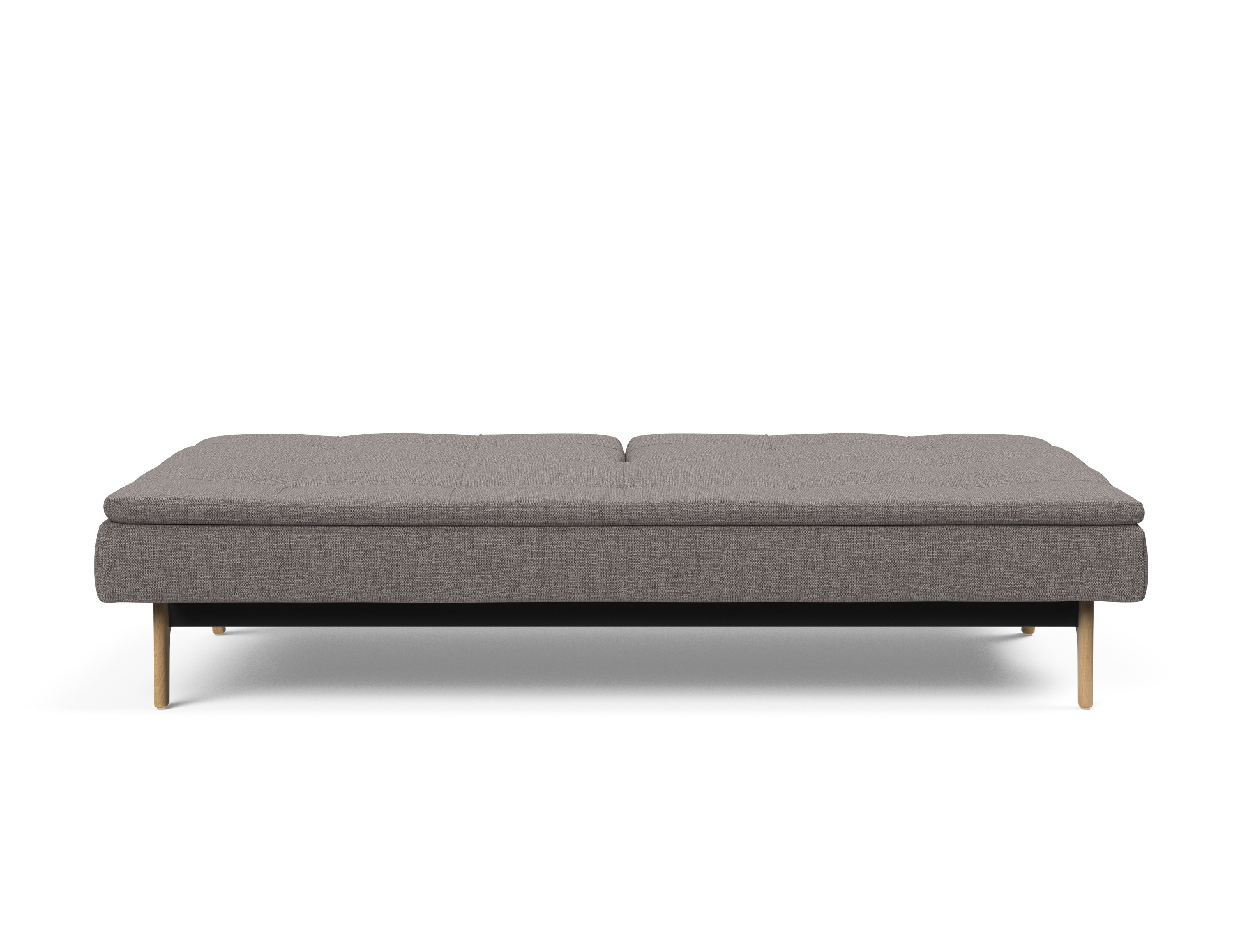 Dublexo Eik Fabric Sofa Bed w/Oak Legs