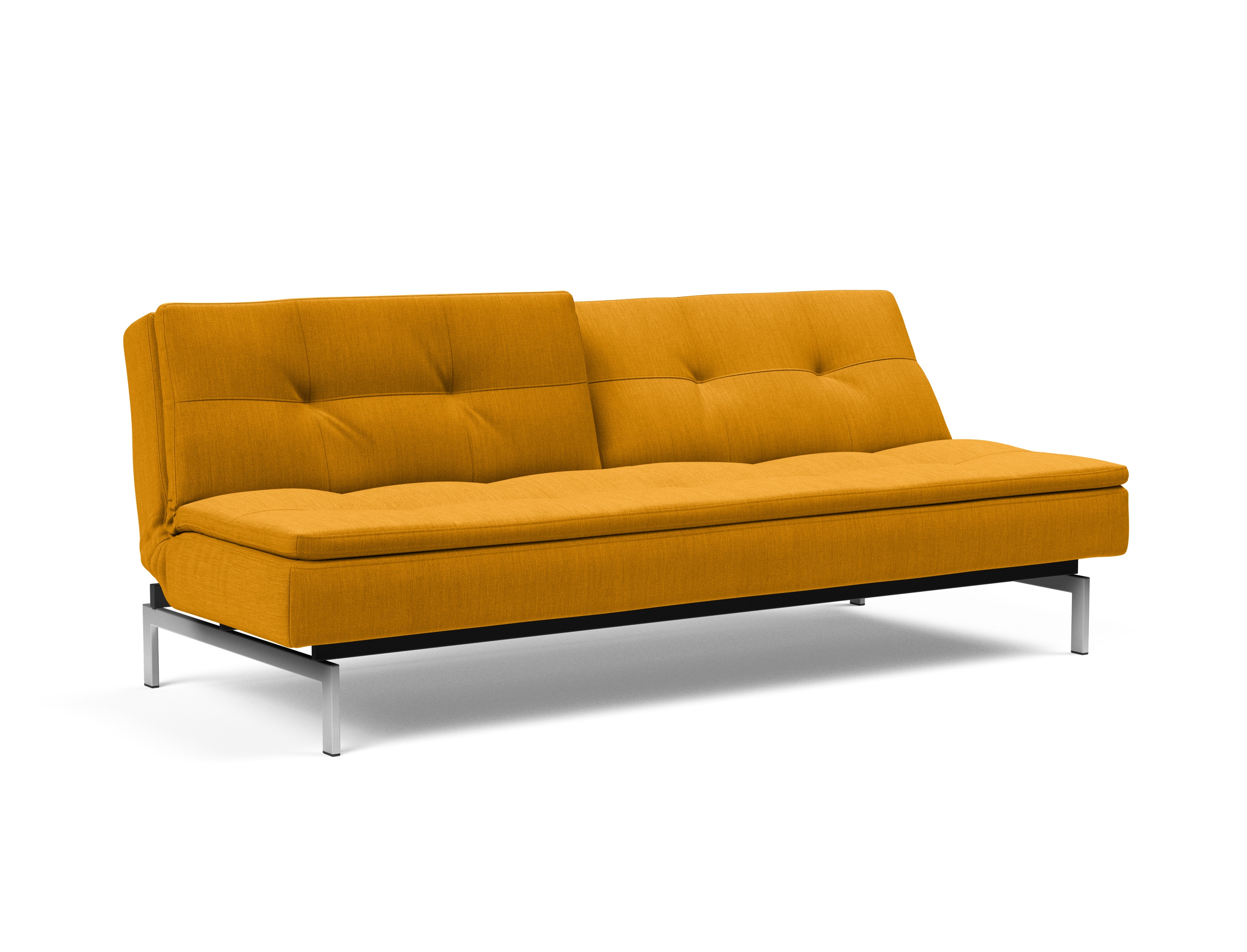 Dublexo Deluxe Fabric Sofa Bed w/Stainless Steel Legs
