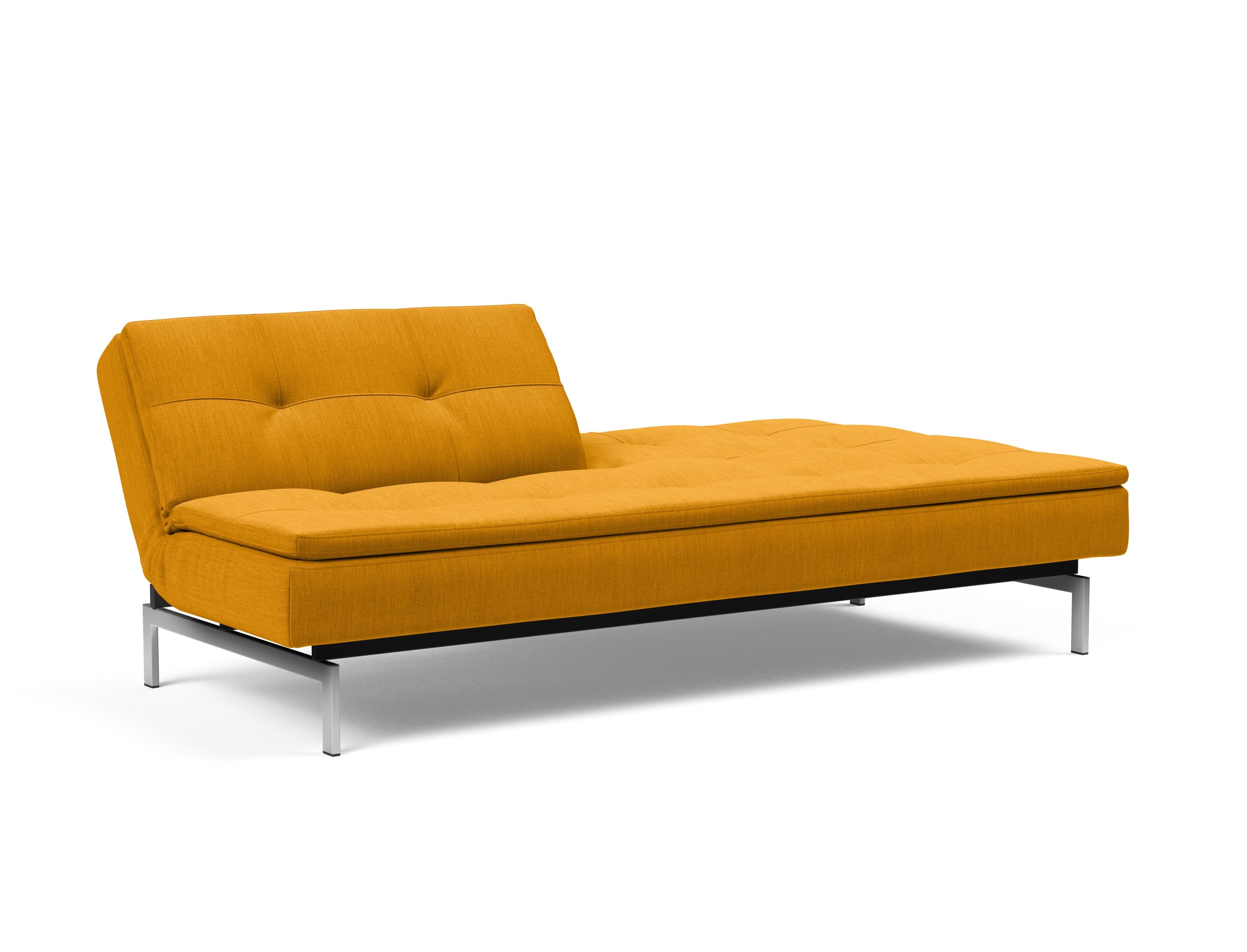 Dublexo Deluxe Fabric Sofa Bed w/Stainless Steel Legs