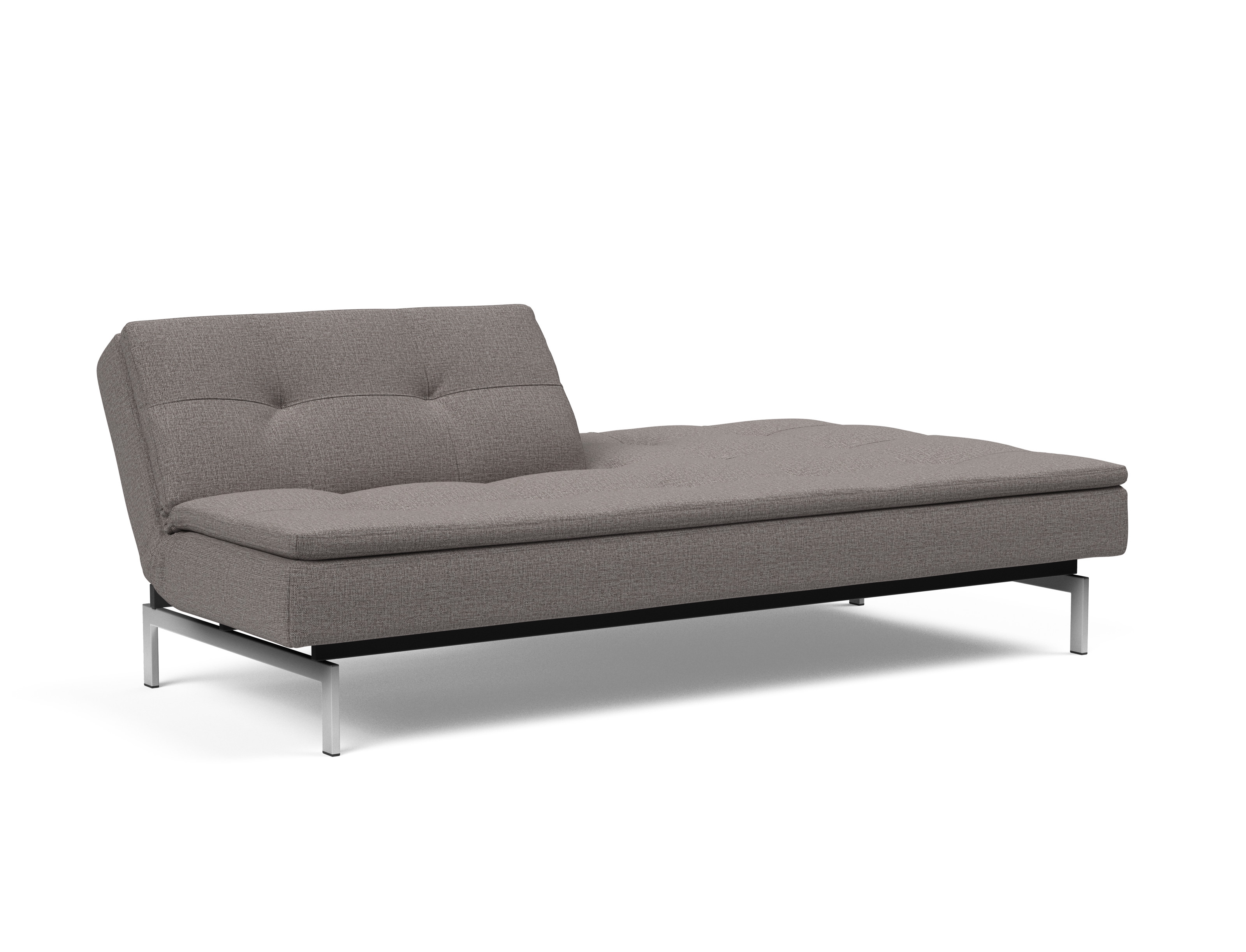 Dublexo Deluxe Fabric Sofa Bed w/Stainless Steel Legs