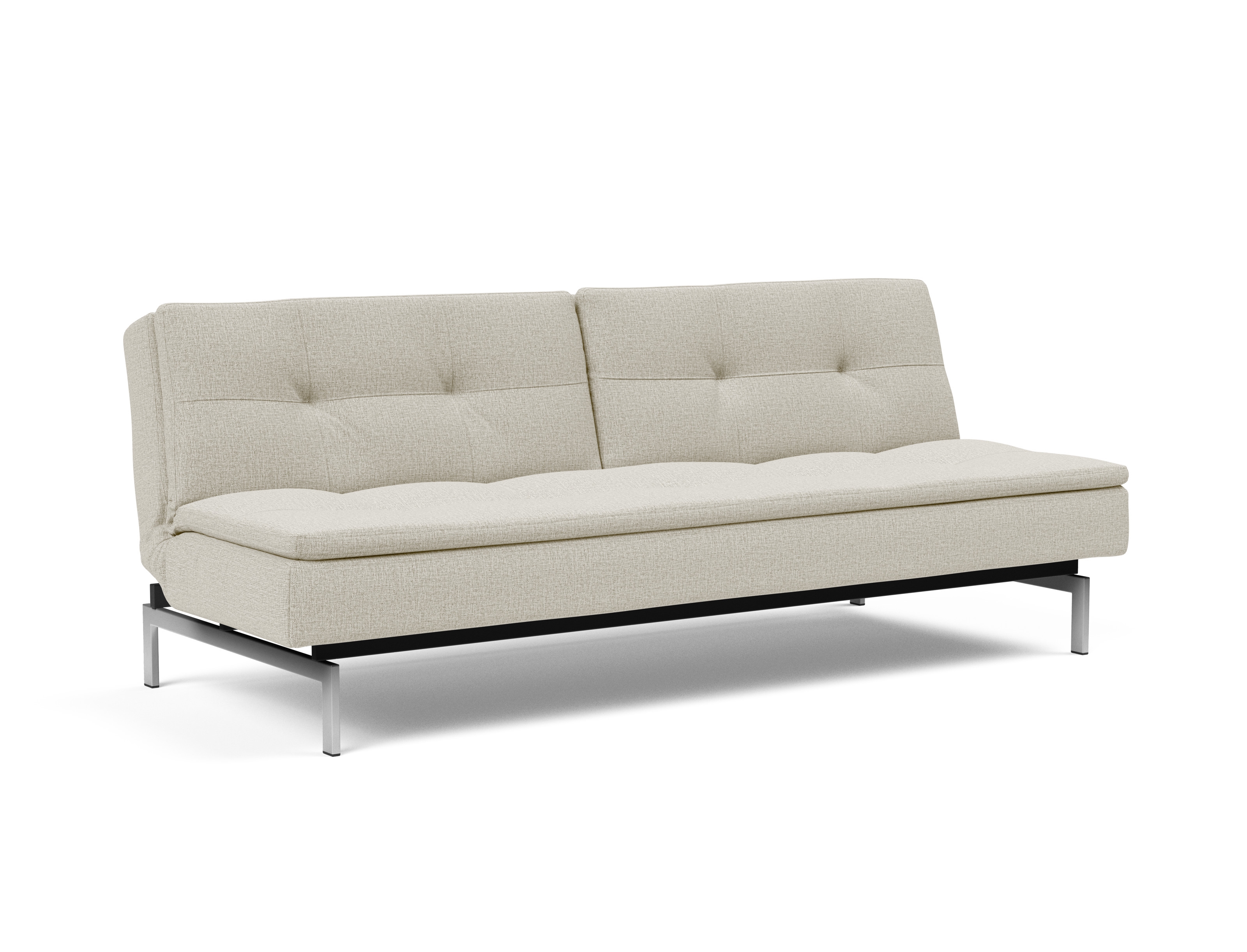Dublexo Deluxe Fabric Sofa Bed w/Stainless Steel Legs