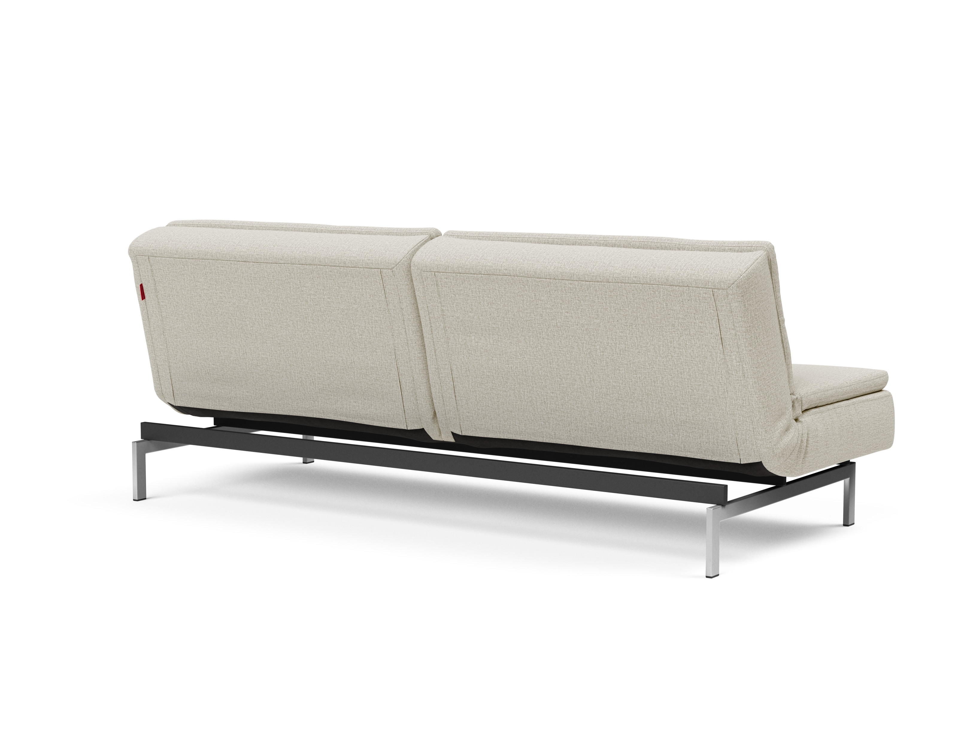 Dublexo Deluxe Fabric Sofa Bed w/Stainless Steel Legs