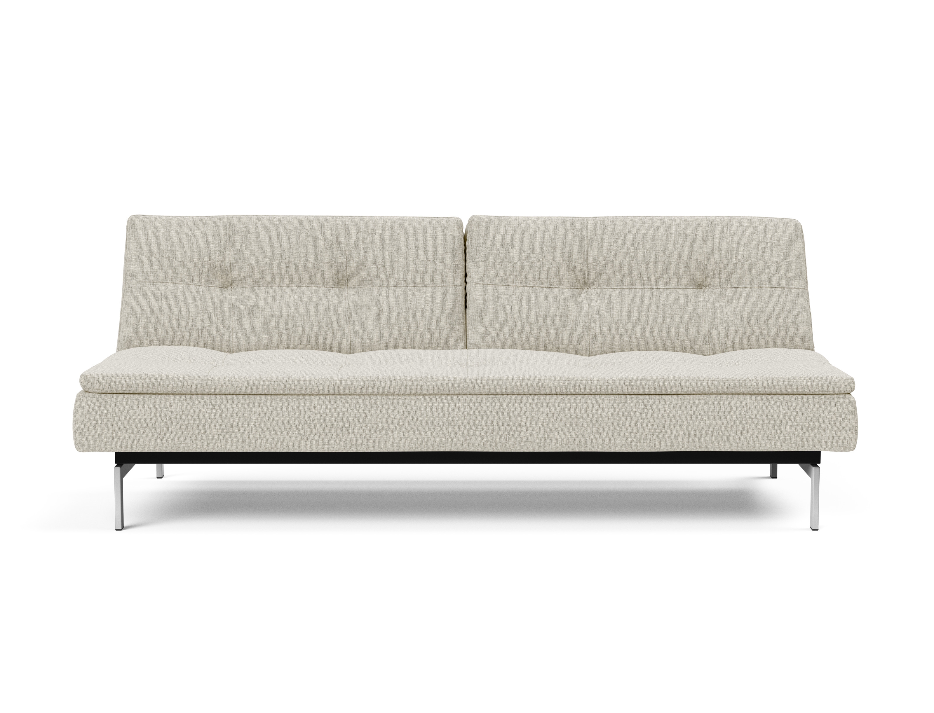 Dublexo Deluxe Fabric Sofa Bed w/Stainless Steel Legs
