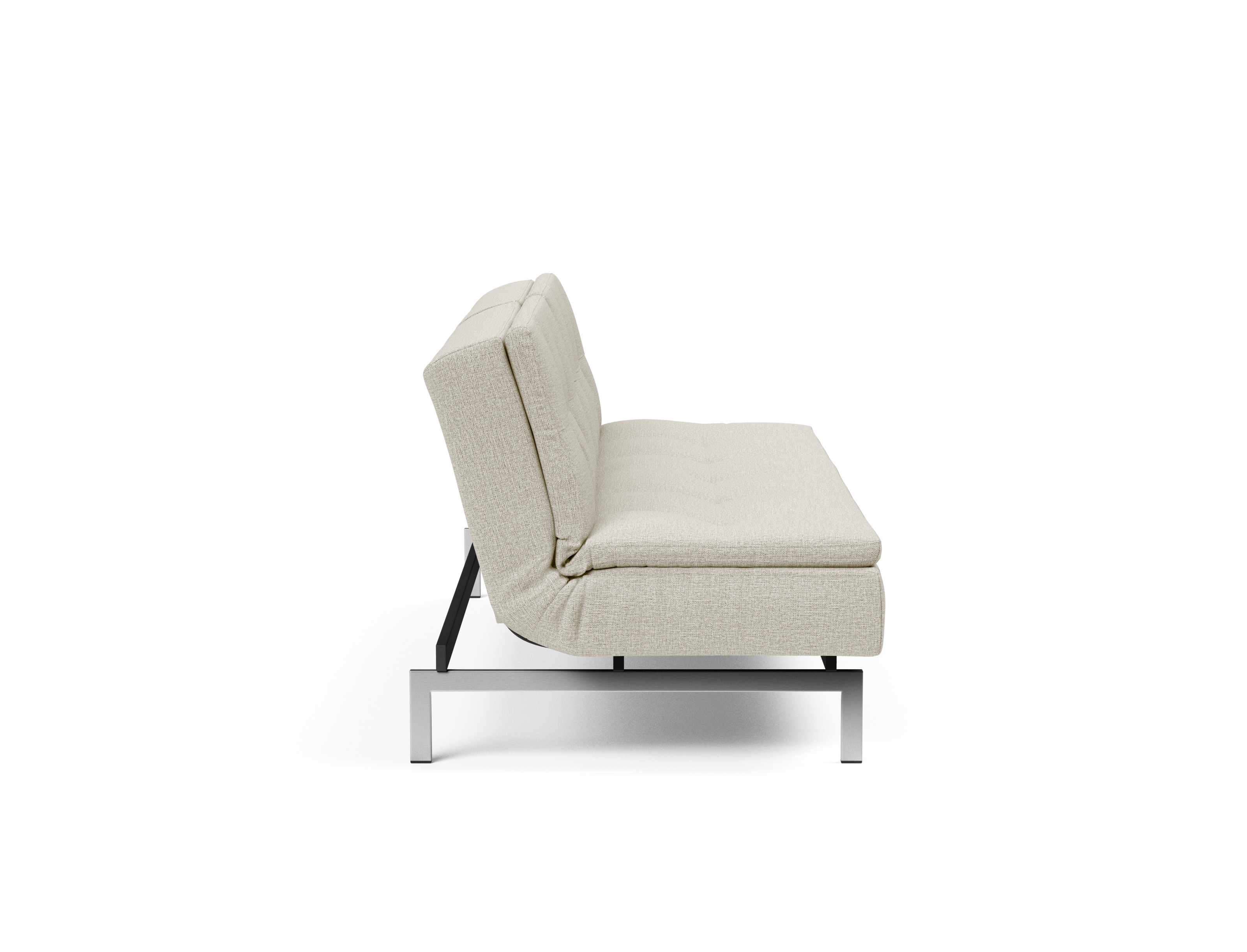 Dublexo Deluxe Fabric Sofa Bed w/Stainless Steel Legs