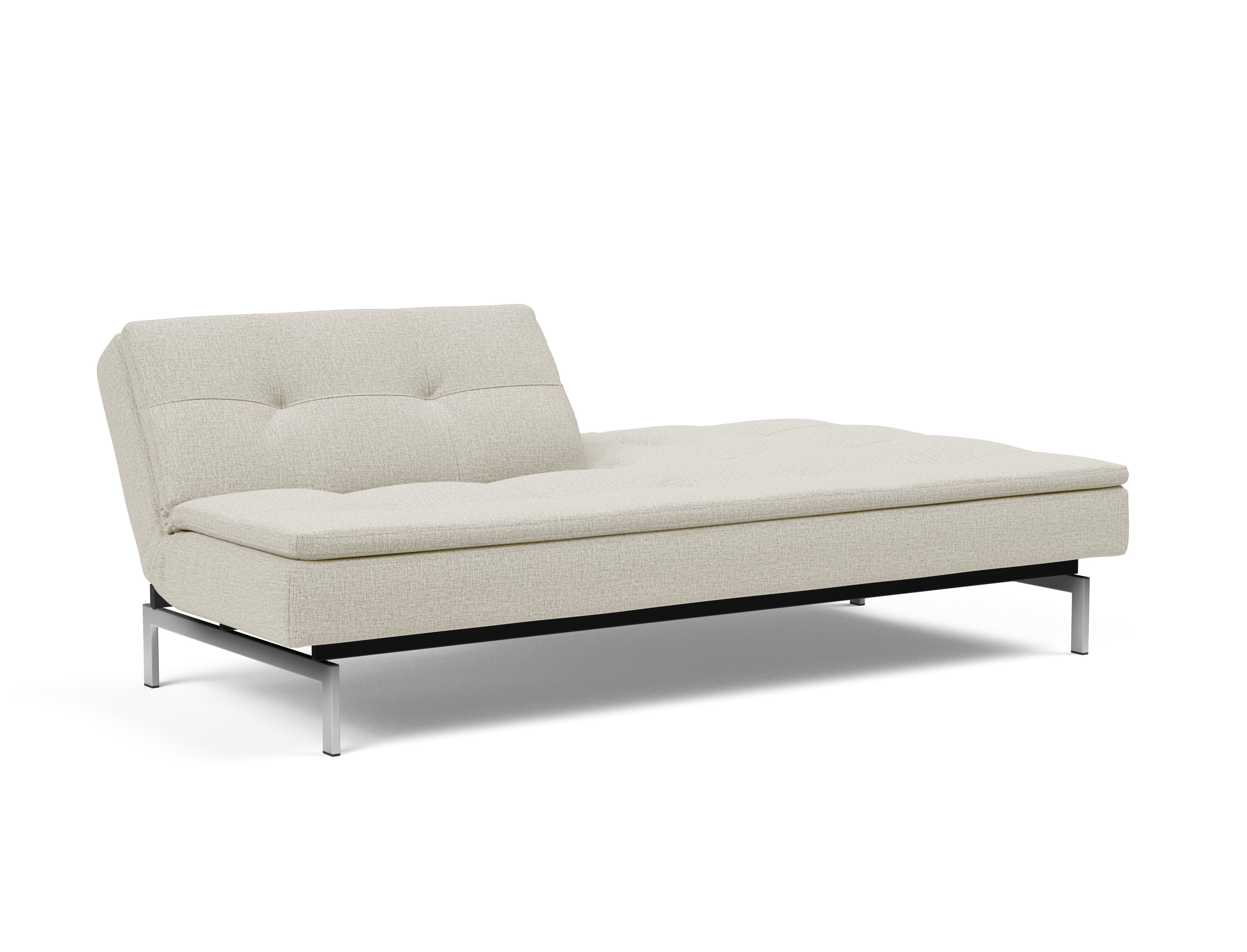 Dublexo Deluxe Fabric Sofa Bed w/Stainless Steel Legs