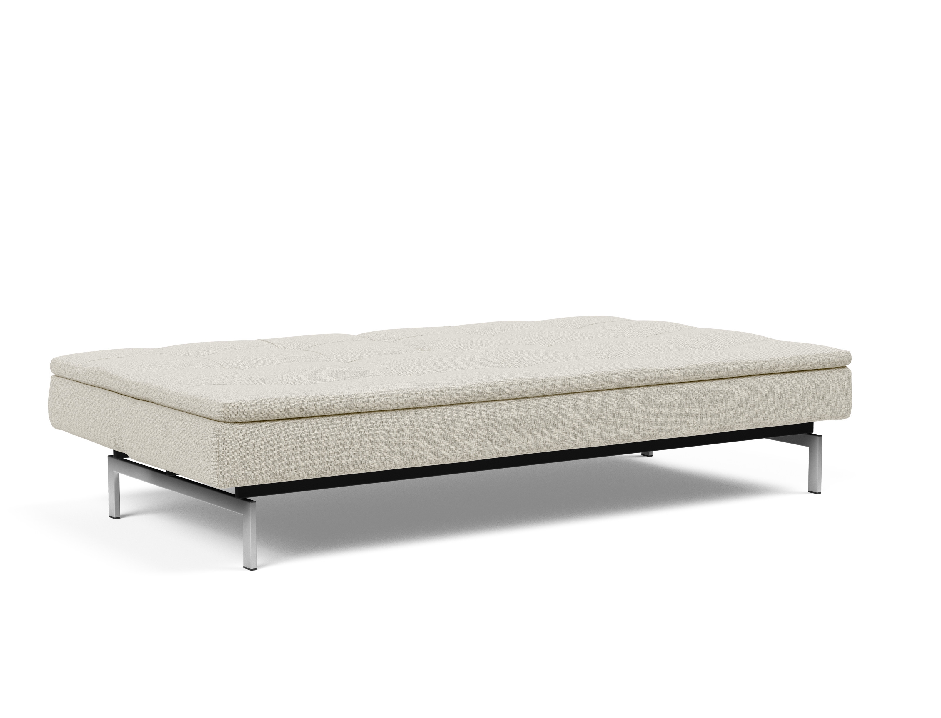 Dublexo Deluxe Fabric Sofa Bed w/Stainless Steel Legs