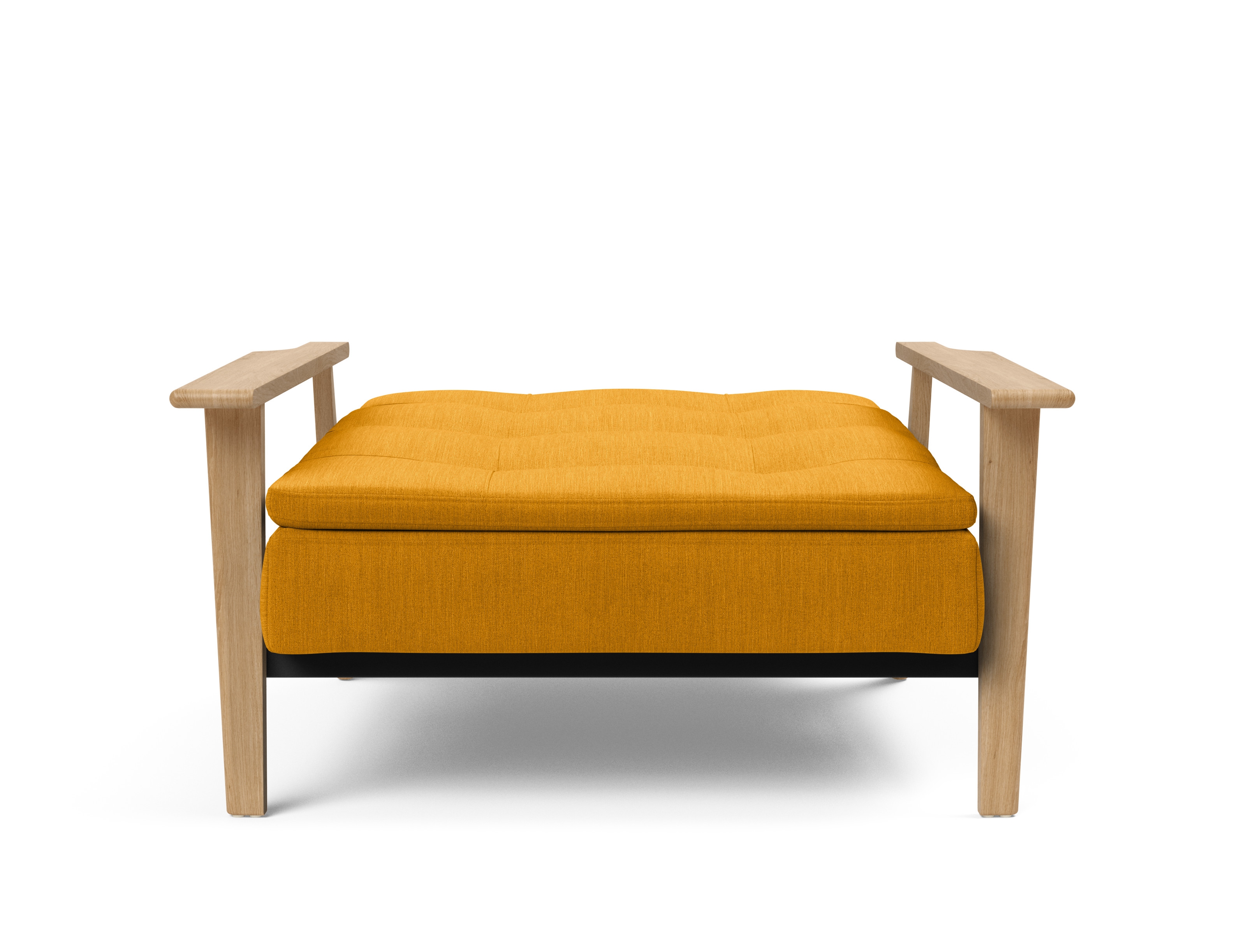Dublexo Frej Fabric Chair w/Smoked Oak Arms & Legs