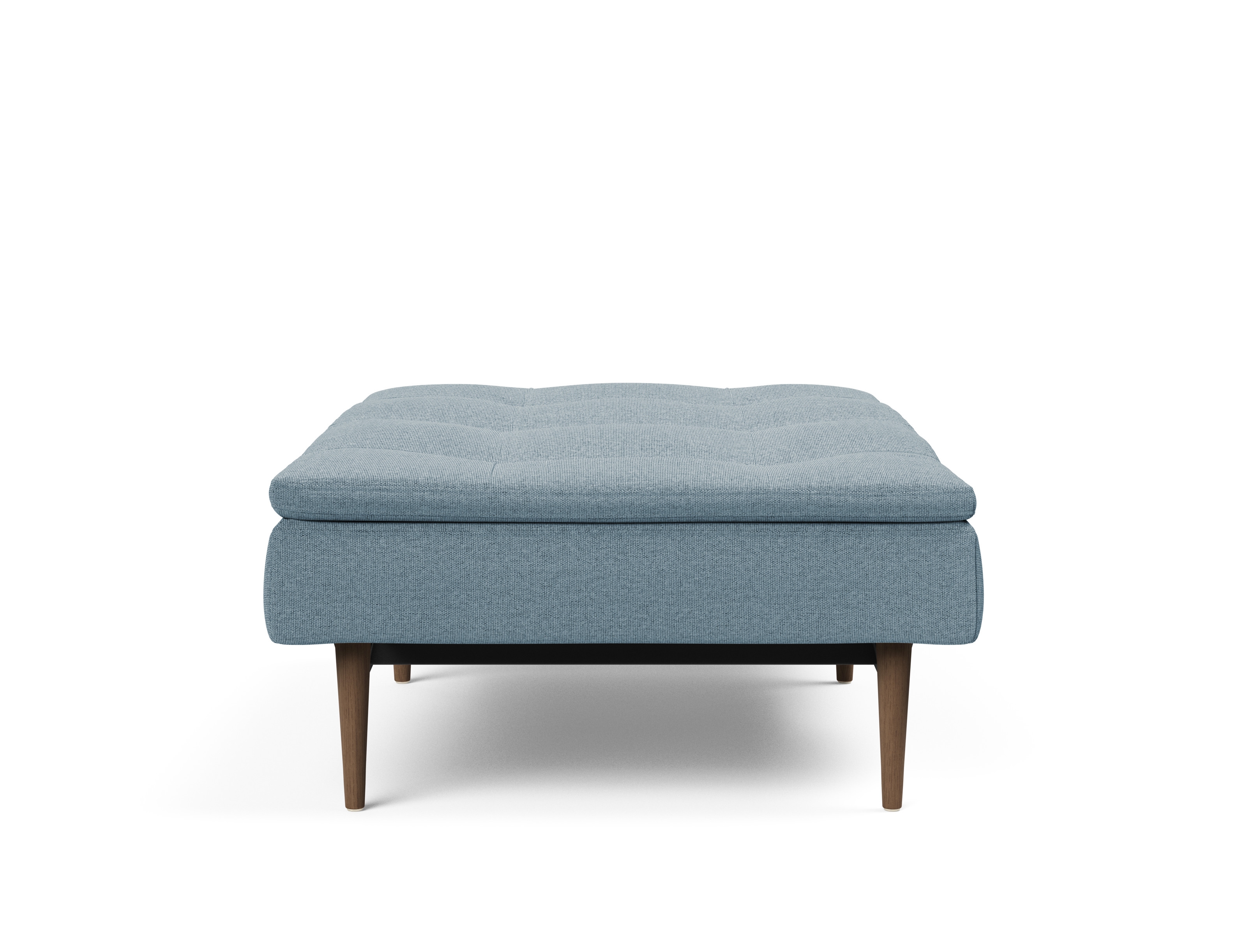 Dublexo Deluxe Fabric Chair w/Dark Wood Styletto Legs