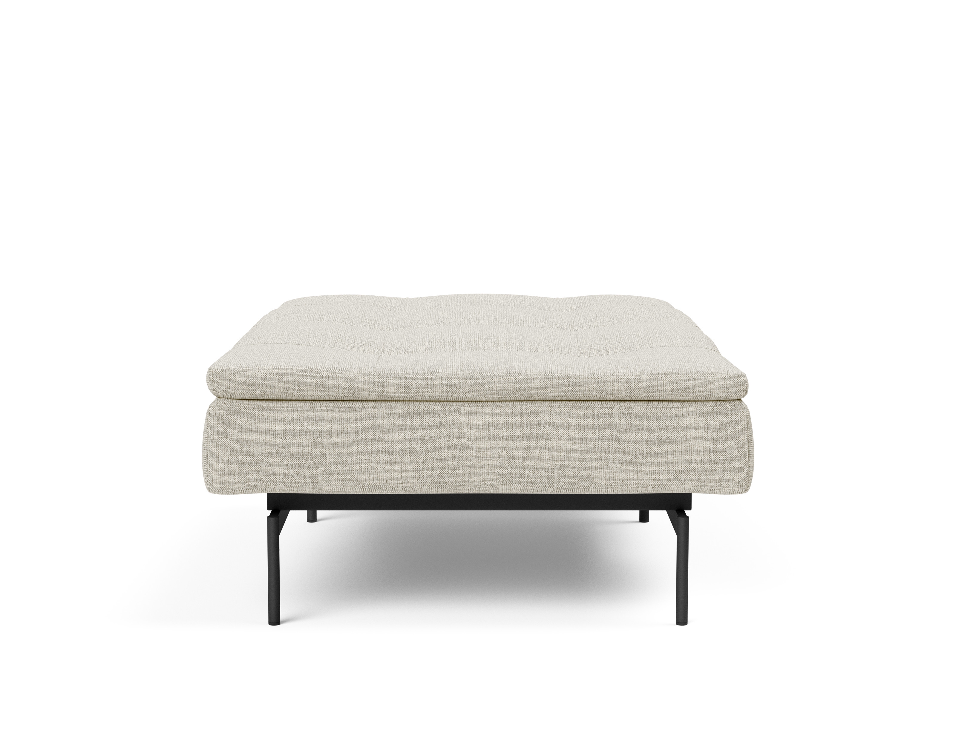 Dublexo Deluxe Fabric Chair w/Black Metal Pin Legs