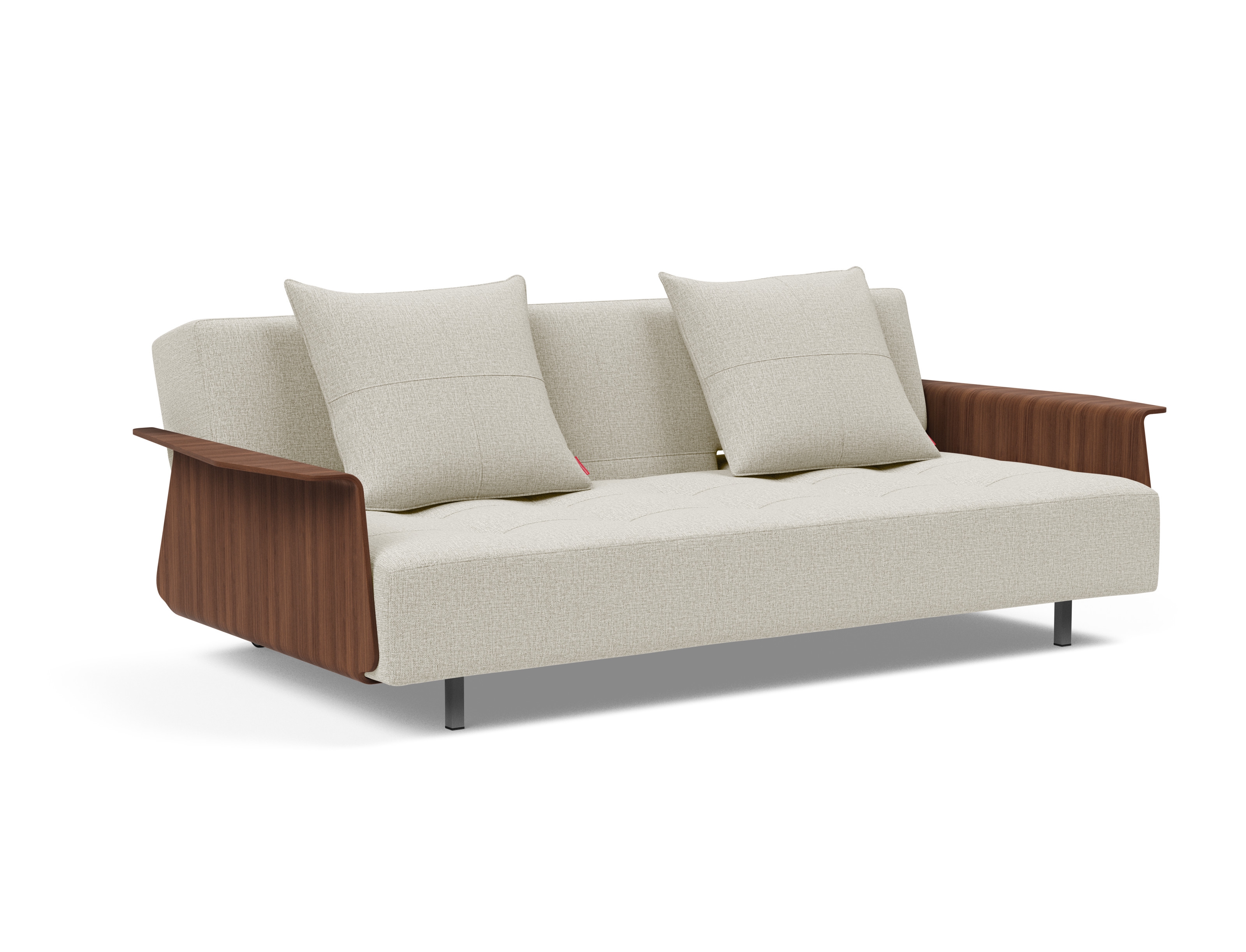 Long Horn Deluxe Excess Fabric Sofa Bed