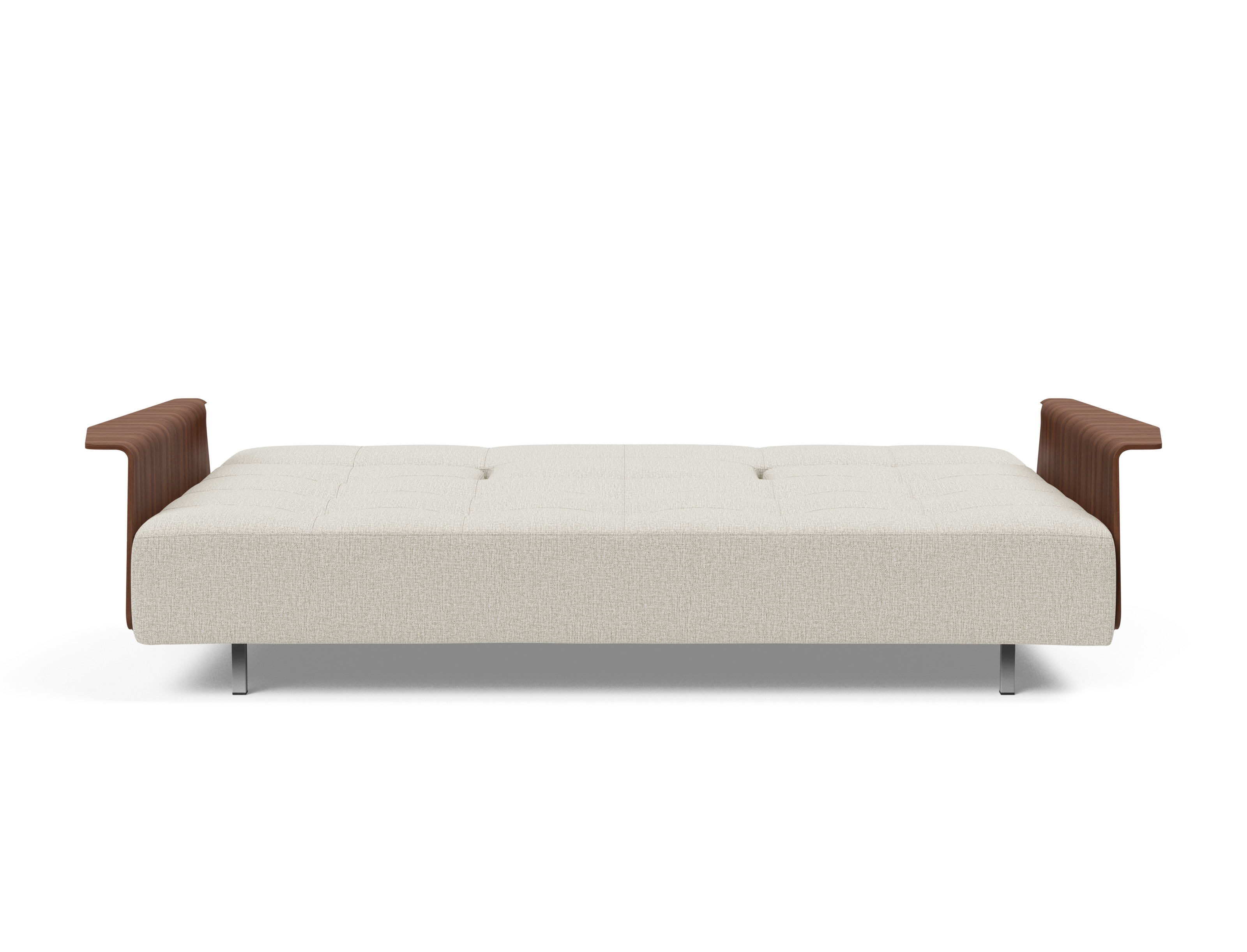 Long Horn Deluxe Excess Fabric Sofa Bed w/Arms