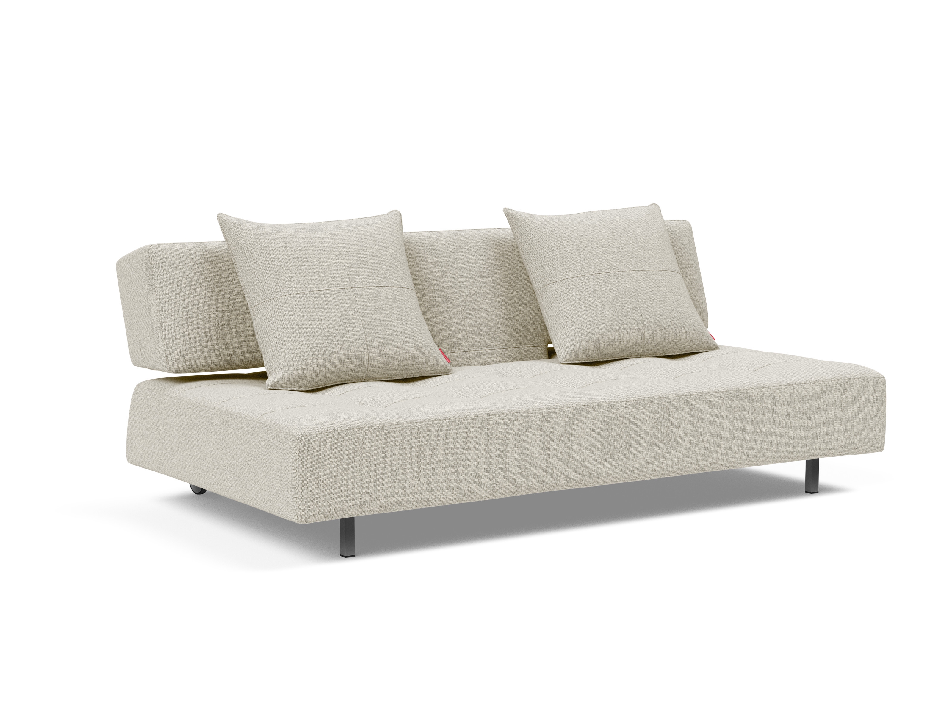 Long Horn Deluxe Excess Fabric Sofa Bed