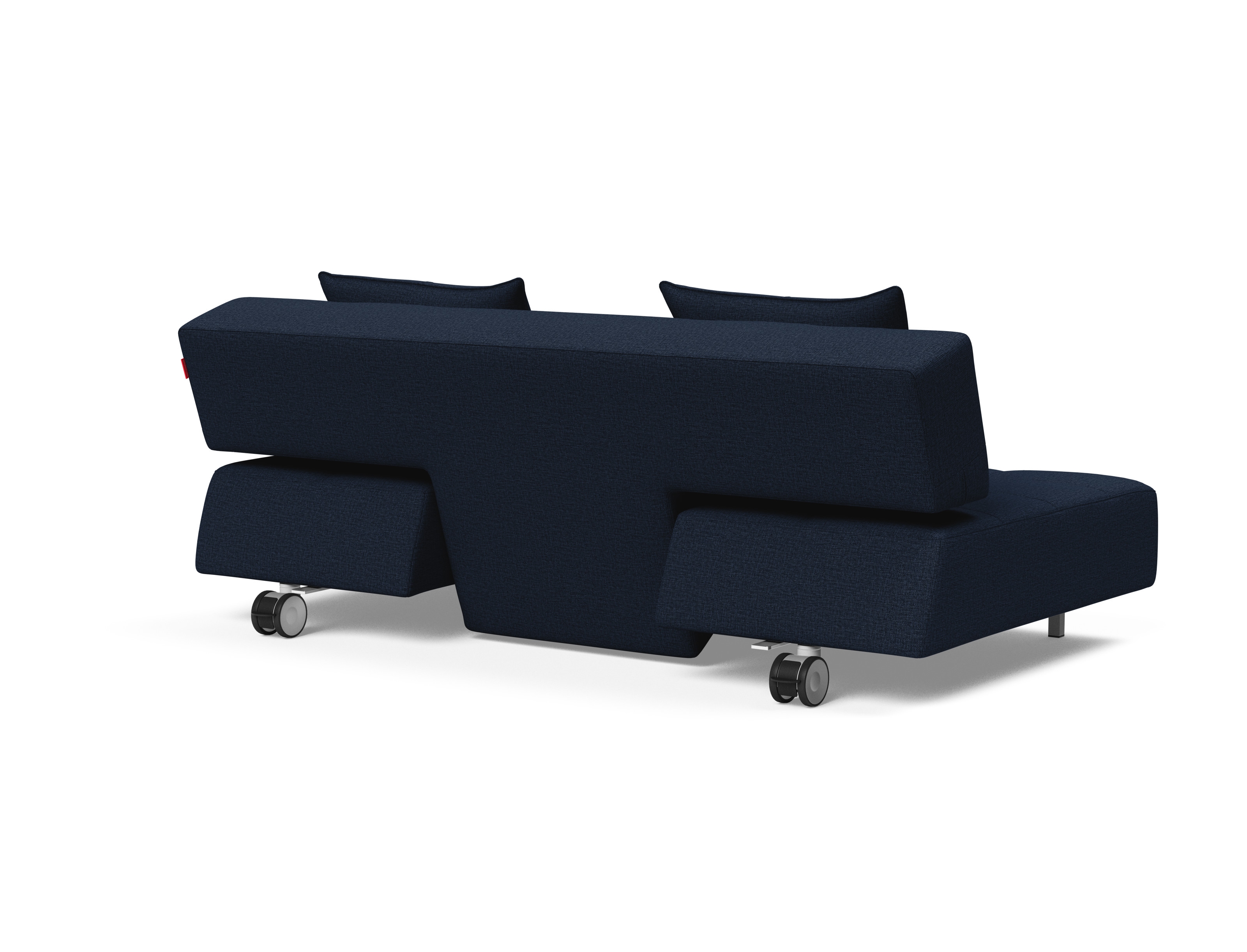 Long Horn Deluxe Excess Fabric Sofa Bed