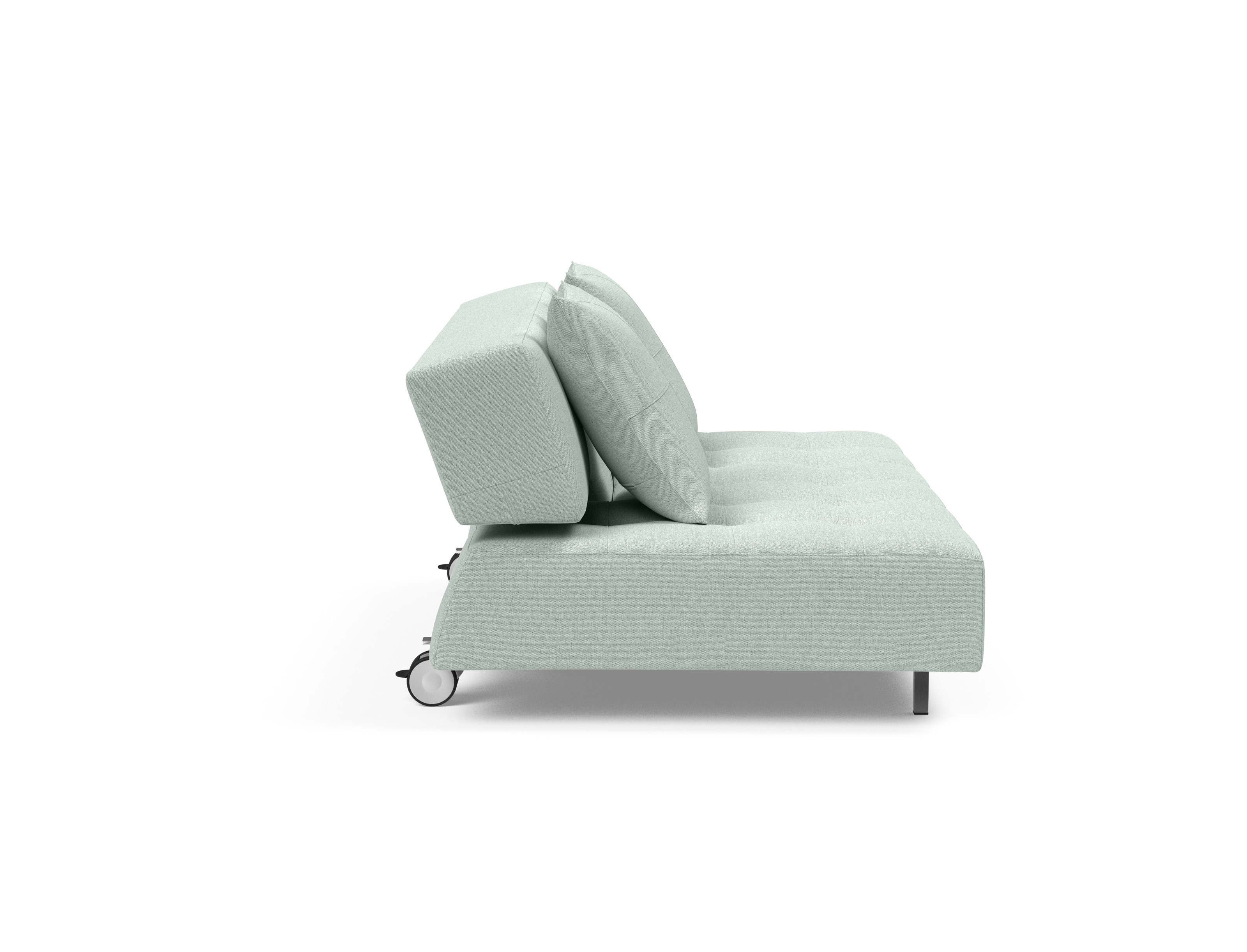 Long Horn Deluxe Excess Fabric Sofa Bed