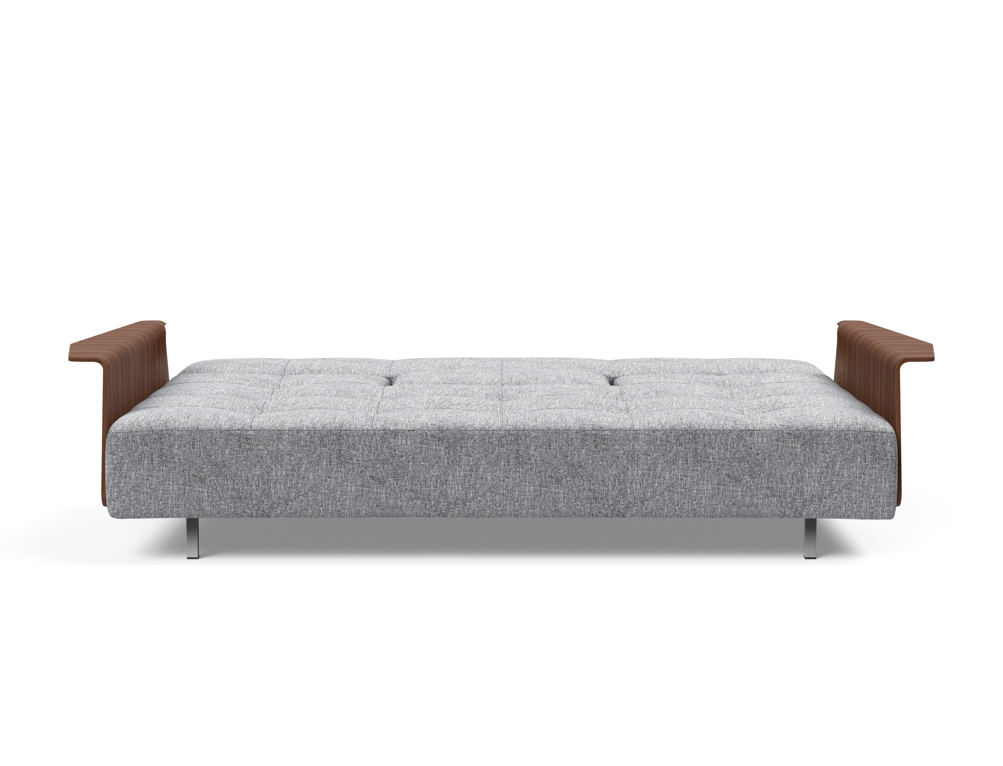 Long Horn Deluxe Excess Fabric Sofa Bed w/Arms