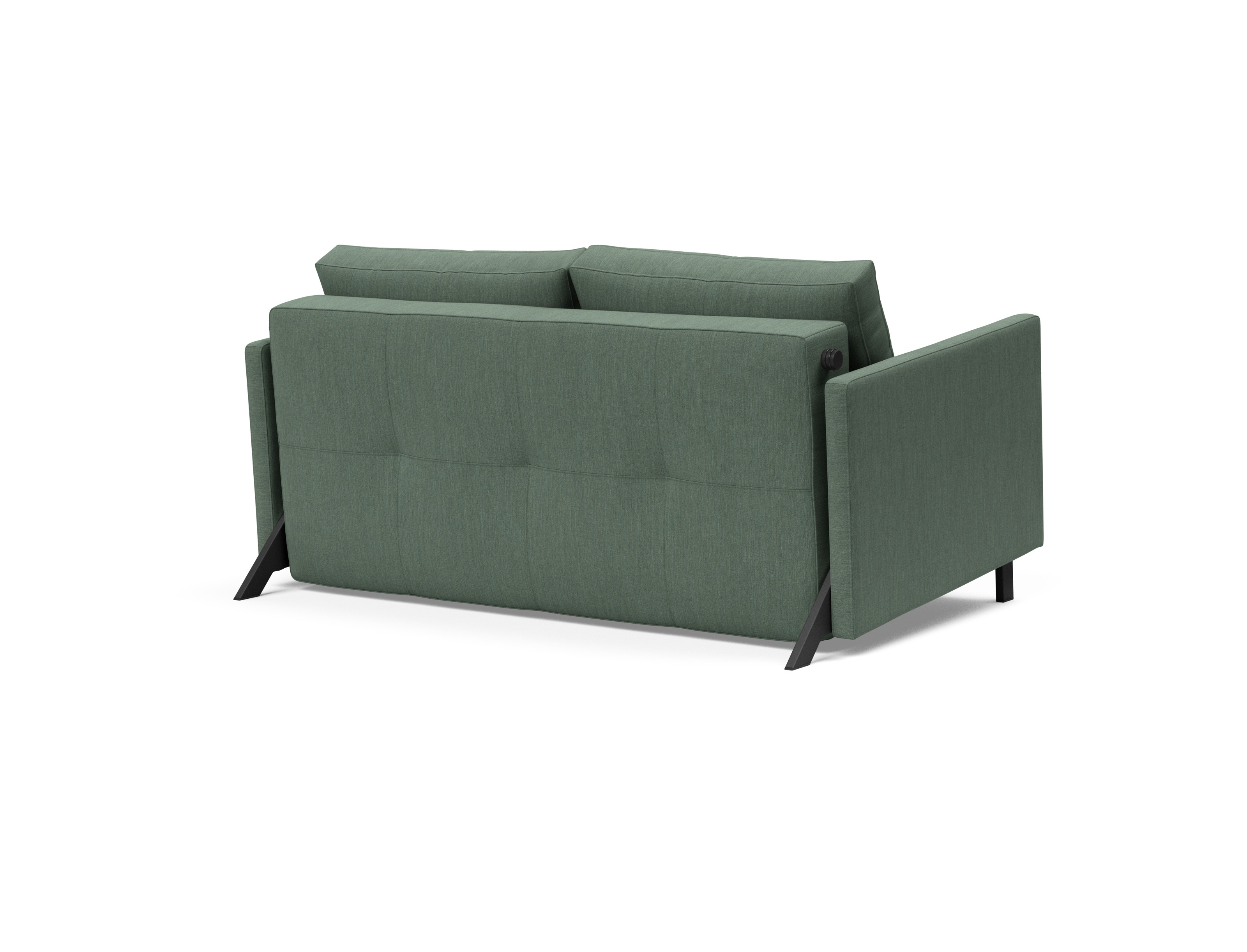 Cubed 02 Deluxe Fabric Sofa Bed w/Arms, Full Size