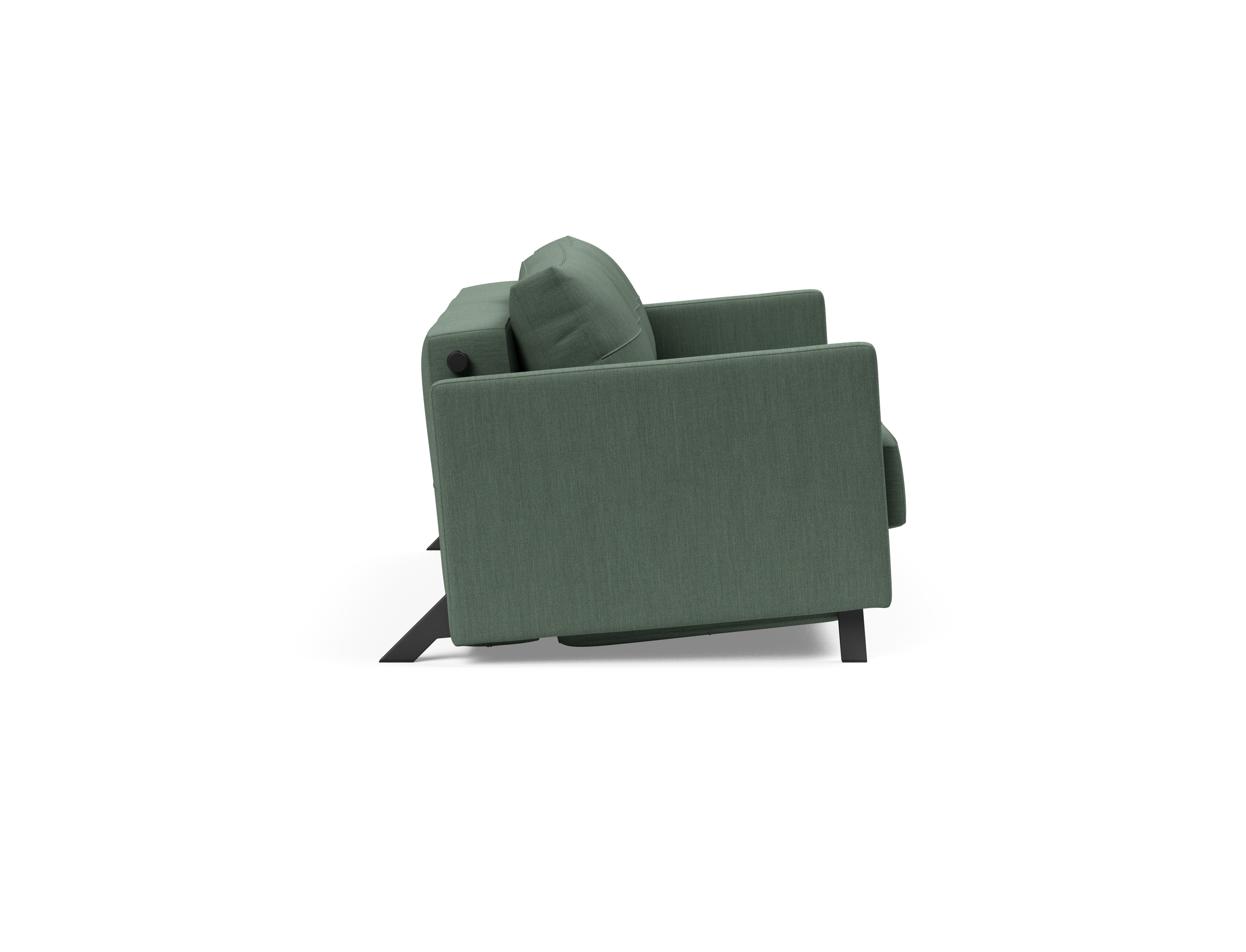 Cubed 02 Deluxe Fabric Sofa Bed w/Arms, Full Size