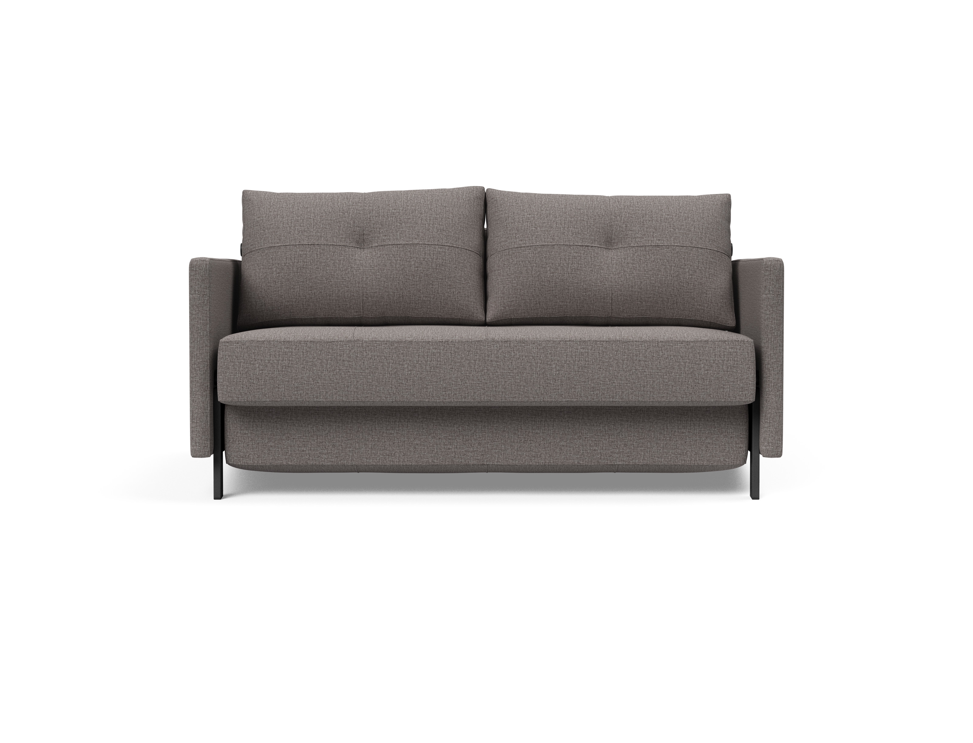 Cubed 02 Deluxe Fabric Sofa Bed w/Arms, Full Size