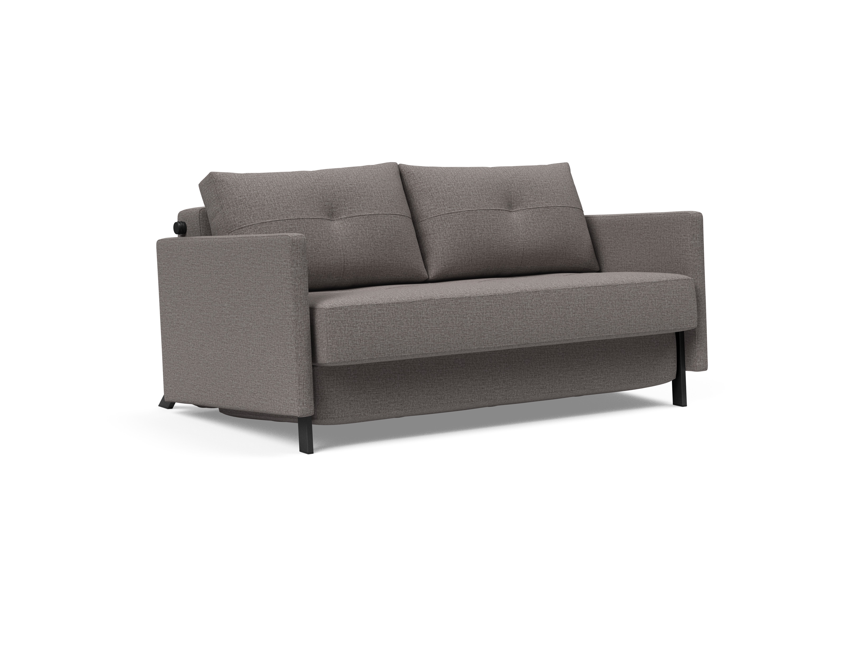 Cubed Deluxe Fabric Sofa Bed w/Arms