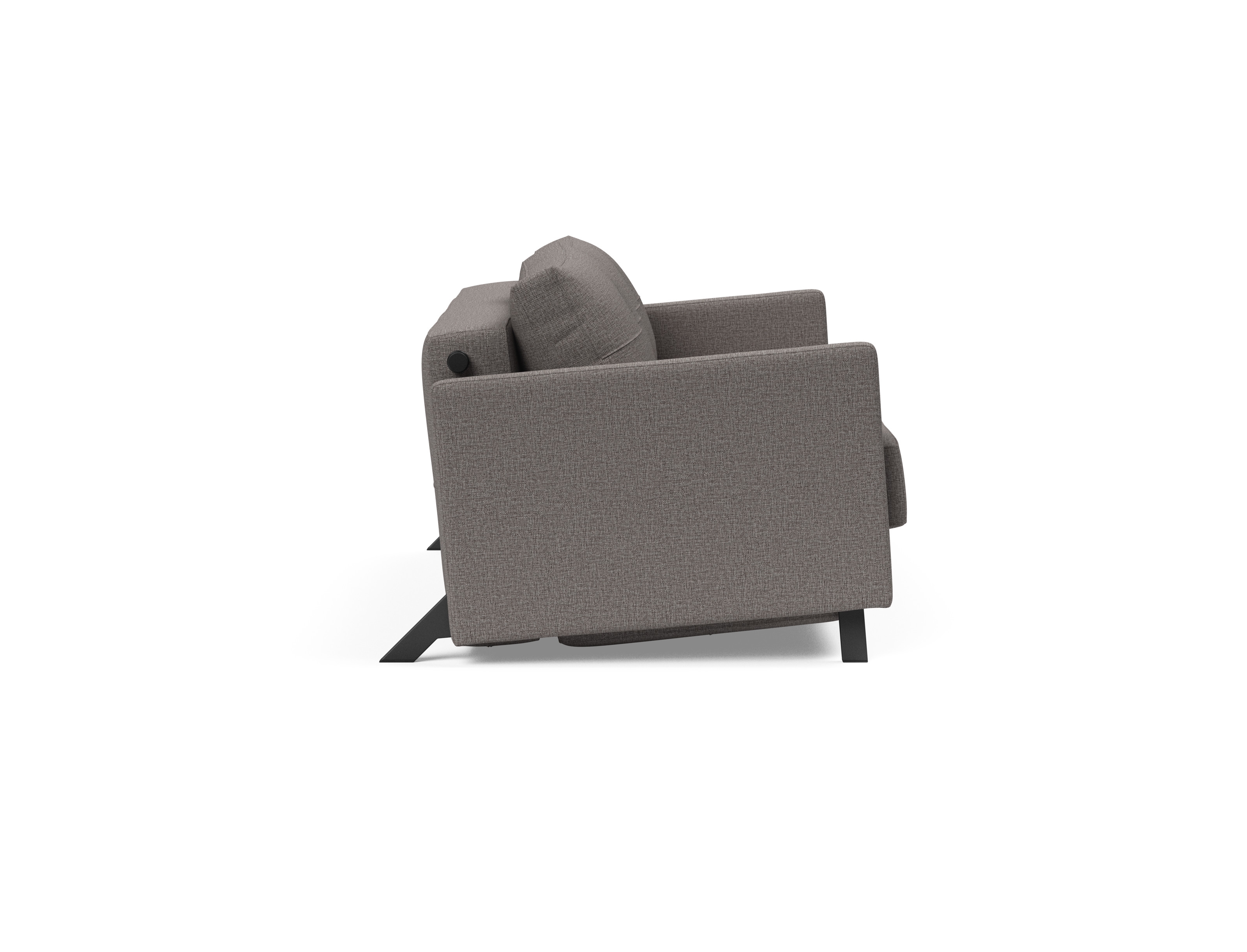 Cubed 02 Deluxe Fabric Sofa Bed w/Arms, Full Size