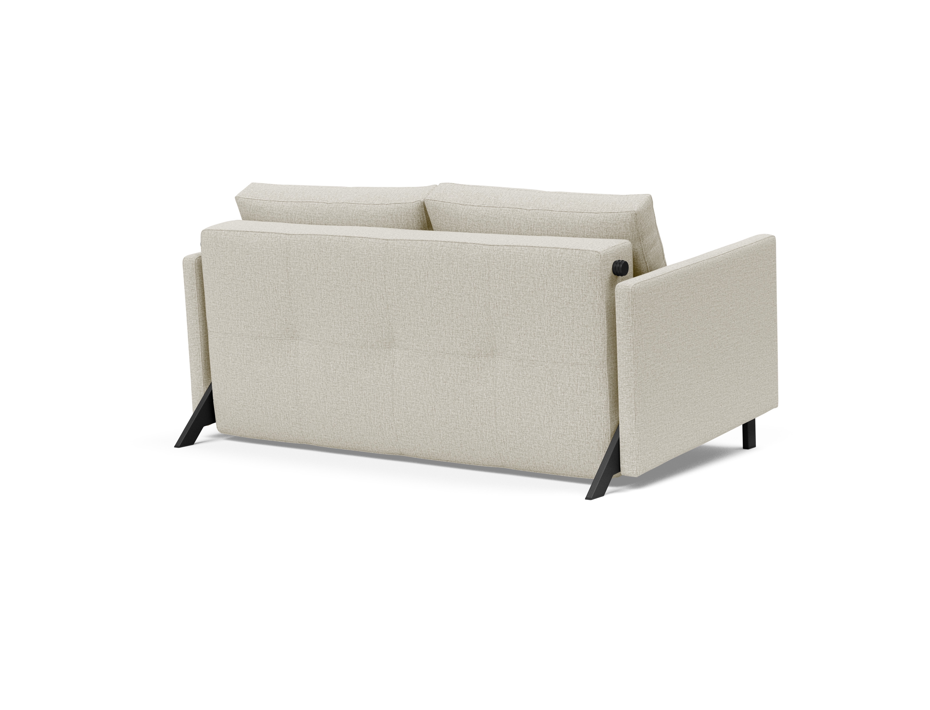 Cubed Deluxe Fabric Sofa Bed w/Arms